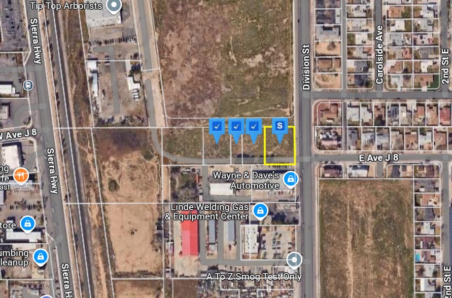 Vac VIC Division St Avenue J, Lancaster, CA for sale - Building Photo - Image 1 of 1