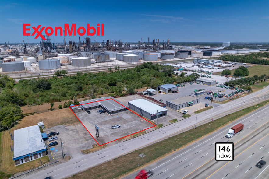 313 N Hwy 146, Baytown, TX for lease - Aerial - Image 1 of 4