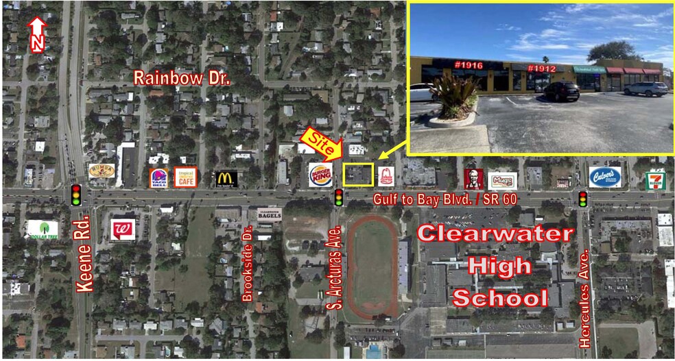 1912 Gulf To Bay Blvd, Clearwater, FL for lease - Building Photo - Image 1 of 1