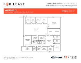 1555 Valwood Pky, Carrollton, TX for lease Floor Plan- Image 1 of 1
