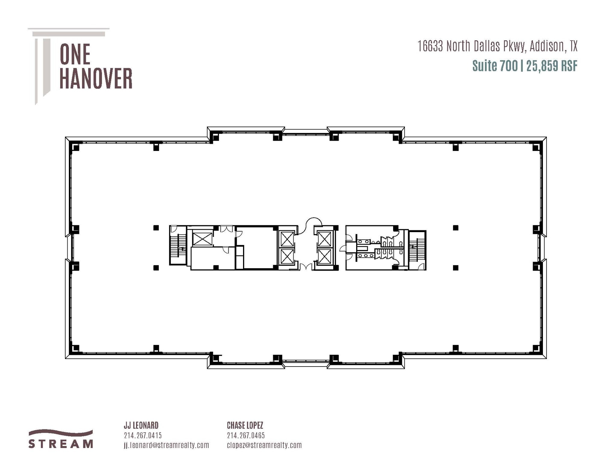 16633 N Dallas Pky, Addison, TX for lease Floor Plan- Image 1 of 1