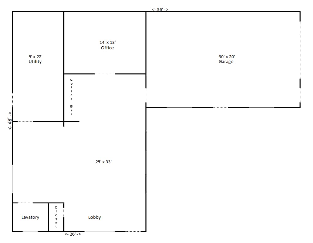 263 Broadway Ave, Bedford, OH for lease Floor Plan- Image 1 of 1