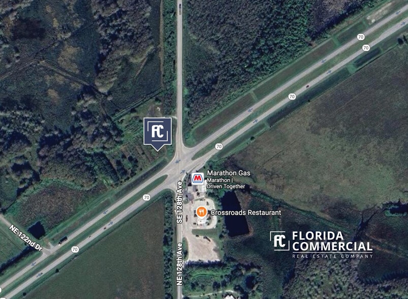 5225 NE 128th Ave, Okeechobee, FL for lease - Aerial - Image 2 of 2