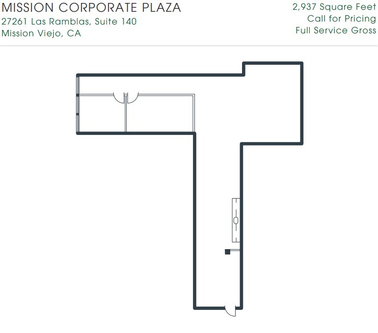 27261 Las Ramblas, Mission Viejo, CA for lease Floor Plan- Image 1 of 1