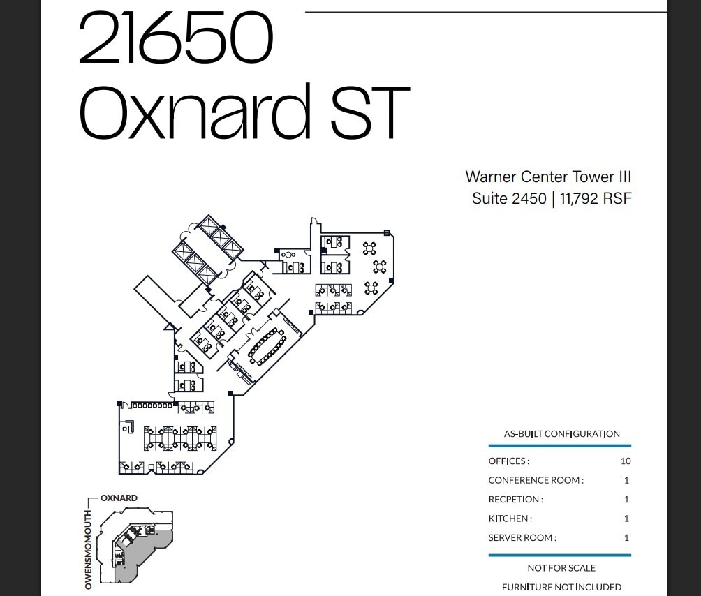 21600 Oxnard St, Woodland Hills, CA for lease Floor Plan- Image 1 of 1