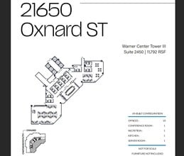 21600 Oxnard St, Woodland Hills, CA for lease Floor Plan- Image 1 of 1