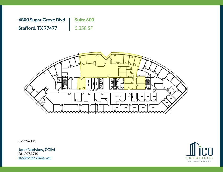 4800 Sugar Grove Blvd, Stafford, TX for lease Floor Plan- Image 1 of 1