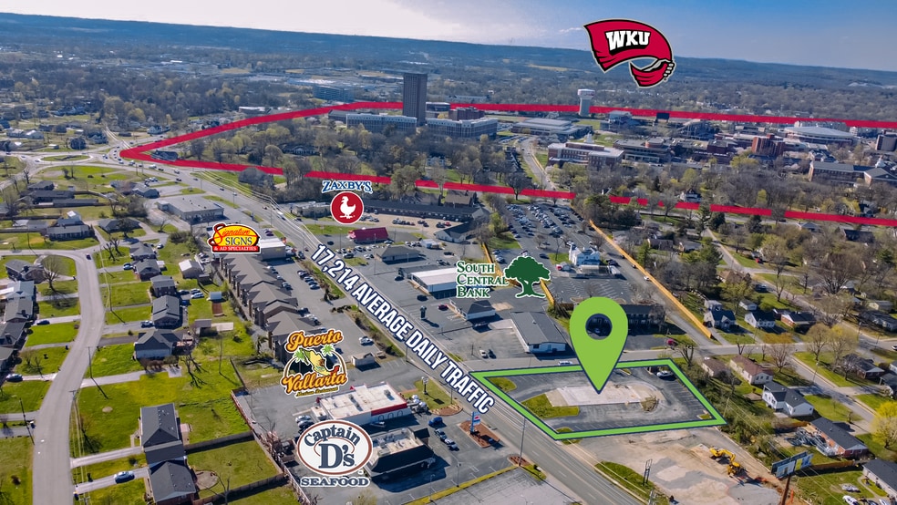 1633 US 31W Bypass Byp, Bowling Green, KY 42101 Former Que Bueno's