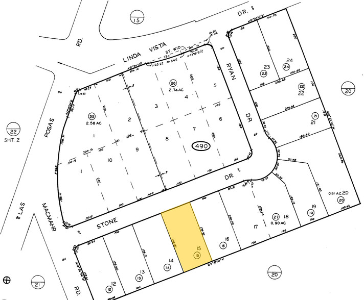 1255 Stone Dr, San Marcos, CA for sale - Plat Map - Image 2 of 8