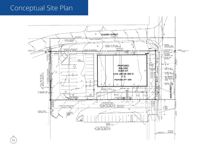 SWC Main St & Cherry St, Cottonwood, AZ for sale - Site Plan - Image 2 of 5