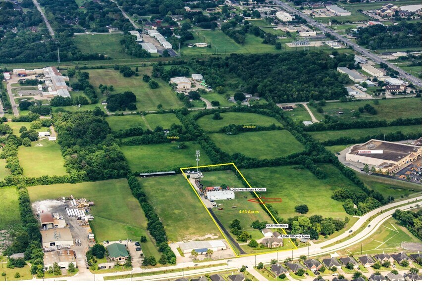 2525 Reid Blvd, Pearland, TX for sale - Aerial - Image 1 of 1