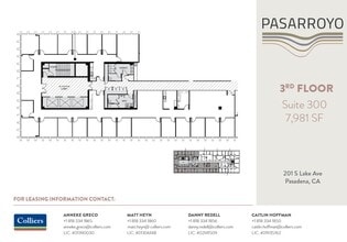 225 S Lake Ave, Pasadena, CA for lease Floor Plan- Image 1 of 1