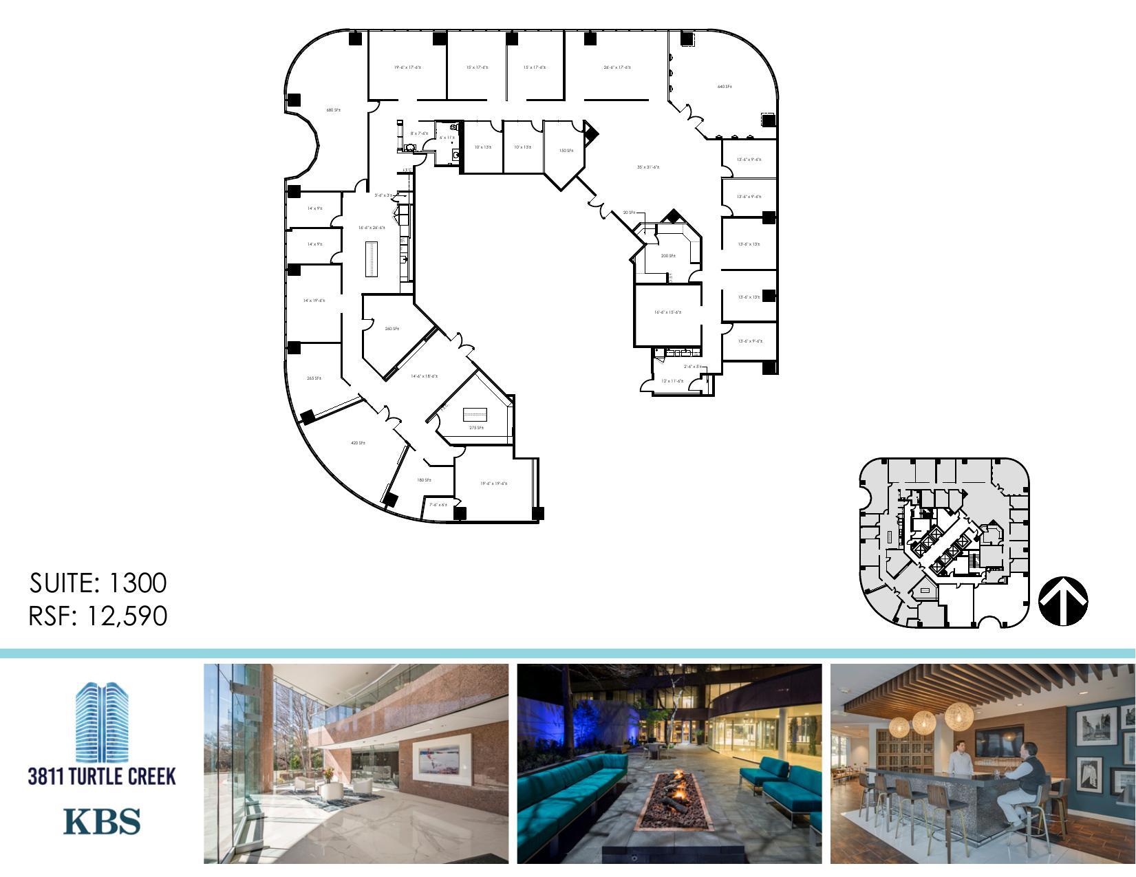 3811 Turtle Creek Blvd, Dallas, TX for lease Floor Plan- Image 1 of 1