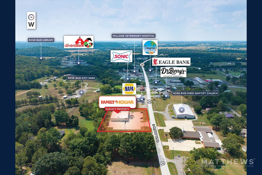 5991 Highway 36 W, Rose Bud, AR for sale - Building Photo - Image 3 of 3