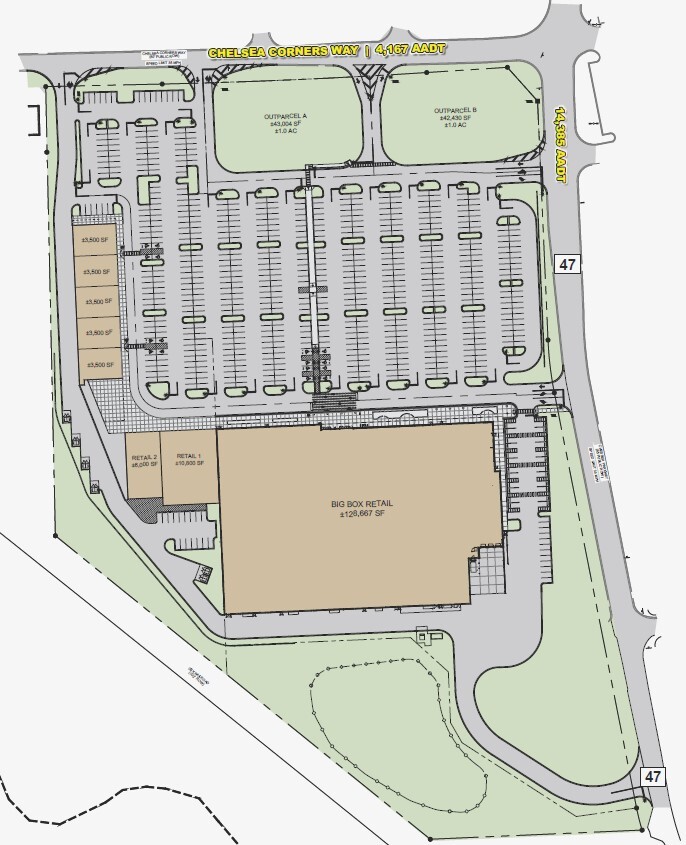 Chelsea Corners Way hwy, Chelsea, AL for lease Site Plan- Image 1 of 2