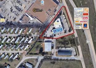 200-204 E State Highway 114, Roanoke, TX - AERIAL map view