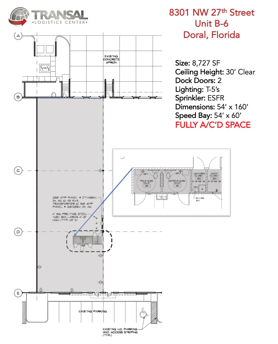 8301 NW 27th St, Miami, FL for lease Interior Photo- Image 1 of 2