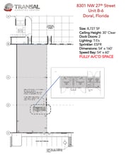 8301 NW 27th St, Miami, FL for lease Interior Photo- Image 1 of 2