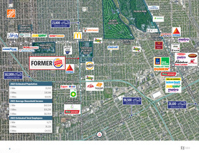 16245 Livernois Ave, Detroit, MI - aerial  map view