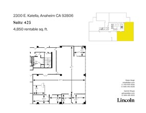 2300 E Katella Ave, Anaheim, CA for lease Floor Plan- Image 1 of 10