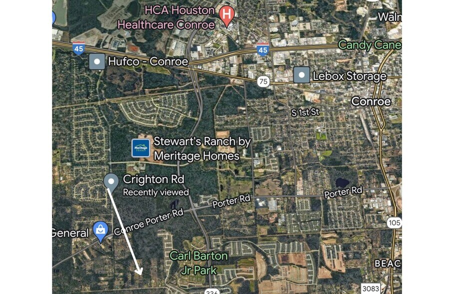 Tract 4D Crighton Rd, Conroe, TX 77302 Land for Sale