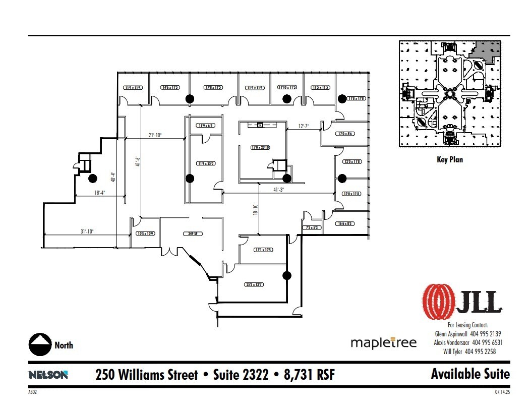 250 Williams St NW, Atlanta, GA for lease Floor Plan- Image 1 of 1