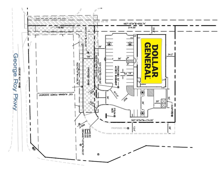200 George Roy Parkway, Calera, AL for sale - Site Plan - Image 2 of 2