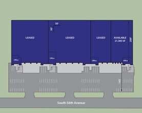 1002 S 56th Ave, Phoenix, AZ for lease Site Plan- Image 2 of 2