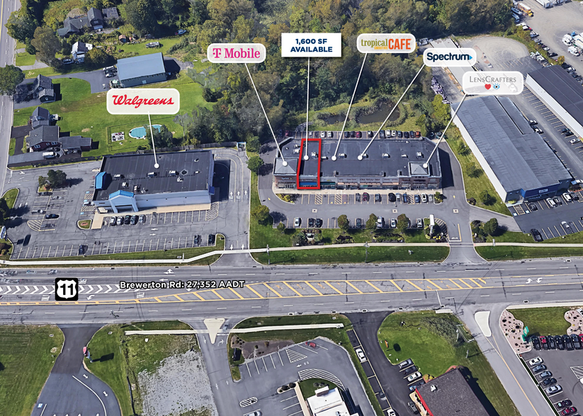 7985-8001 Brewerton Rd, Cicero, NY for lease - Building Photo - Image 1 of 4