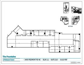 3495 Piedmont Rd NE, Atlanta, GA for lease Floor Plan- Image 1 of 1