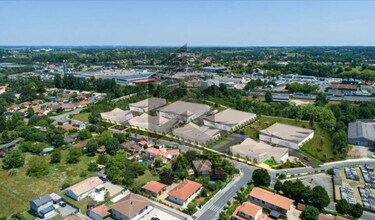 Carbon-Blanc - AERIAL map view