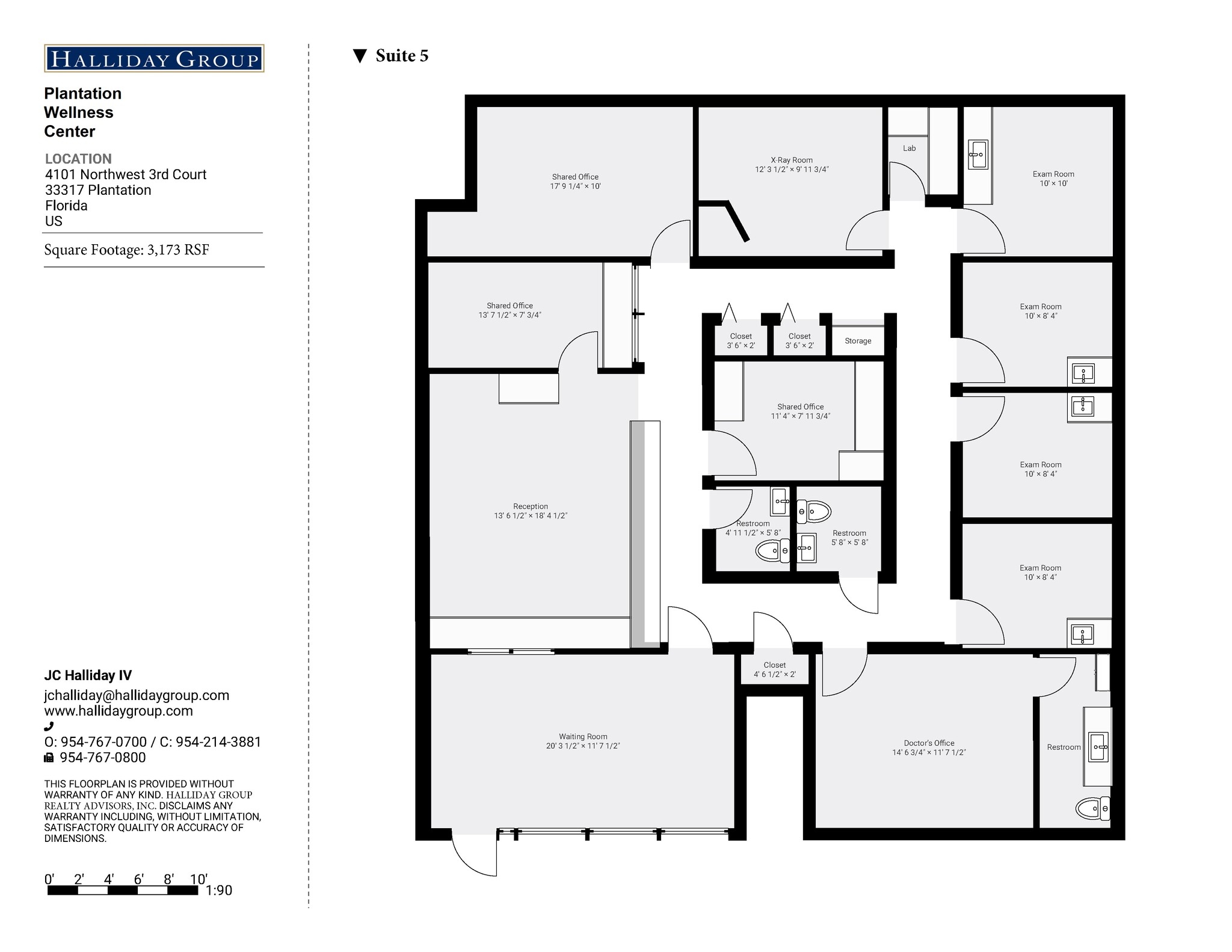 4101 NW 3rd Ct, Plantation, FL for lease Floor Plan- Image 1 of 1