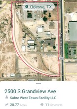 2500 S Grandview Ave, Odessa, TX - aerial  map view - Image1