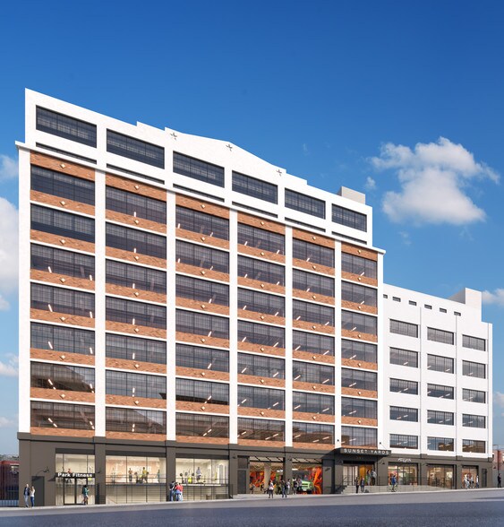 341 39th St, Brooklyn, NY for lease - Sunset Yards Rendering - Street View Perspective - Image 1 of 9