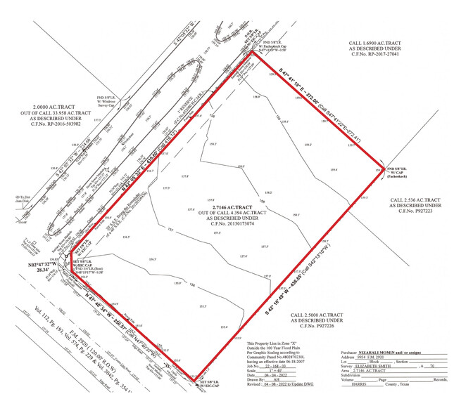 Mahaffey Rd, Tomball, TX for sale - Building Photo - Image 3 of 3