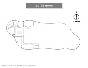 9701 Wilshire Blvd, Beverly Hills, CA for lease Floor Plan- Image 1 of 8