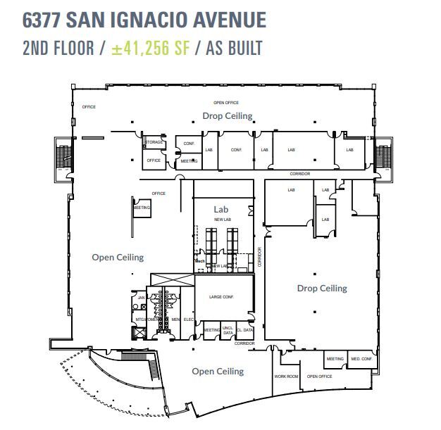 6377 San Ignacio Ave, San Jose, CA for lease Floor Plan- Image 1 of 1