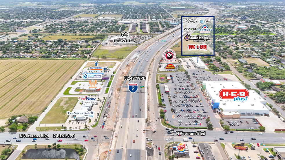 Interstate 2, San Juan, TX for sale - Aerial - Image 3 of 5