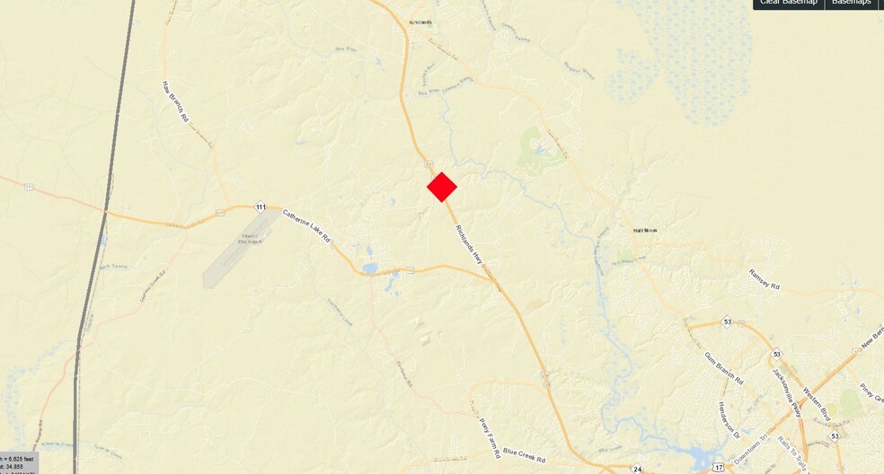 Richlands Highway And Old Northwest Bridge Rd, Jacksonville, NC for sale - Building Photo - Image 2 of 3