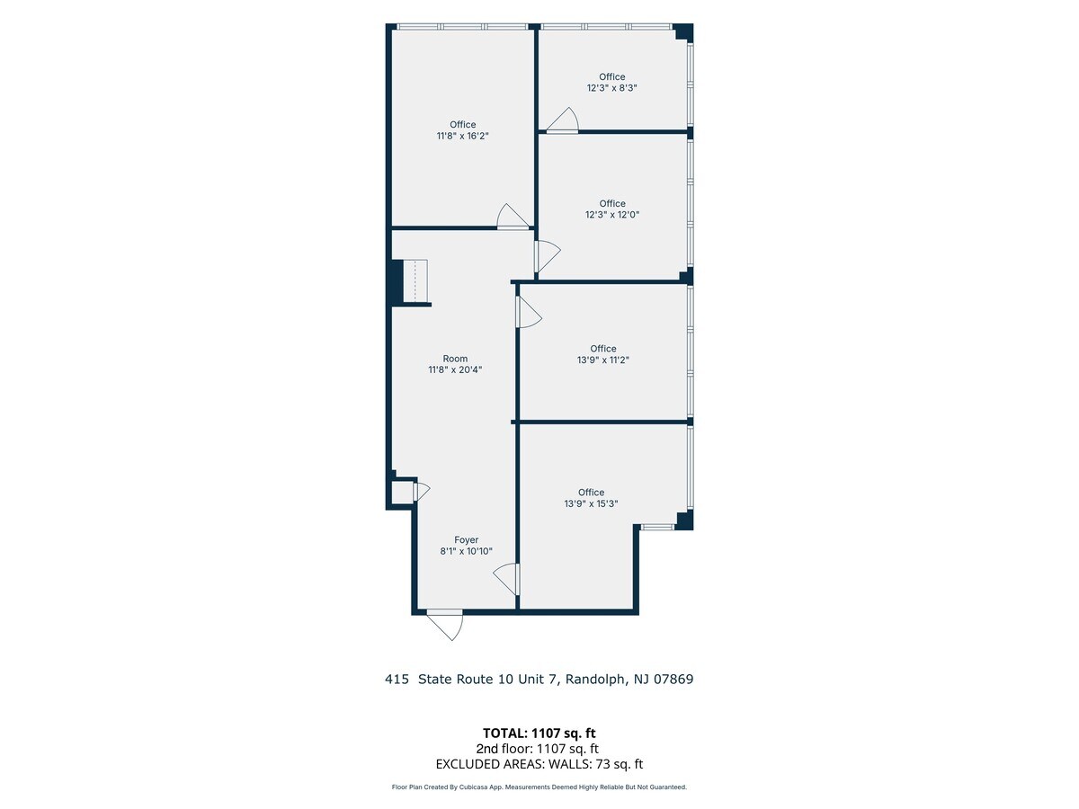 415 State Route 10, Randolph, NJ 07869 - Unit 7 - - Floor Plan - Image 1 of 1