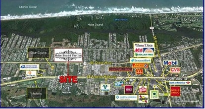 SE Federal Hwy, Hobe Sound, FL - AERIAL  map view - Image1