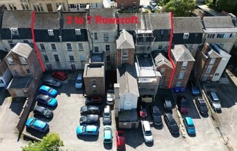 3-7 Rowcroft, Stroud, GLS - AERIAL  map view