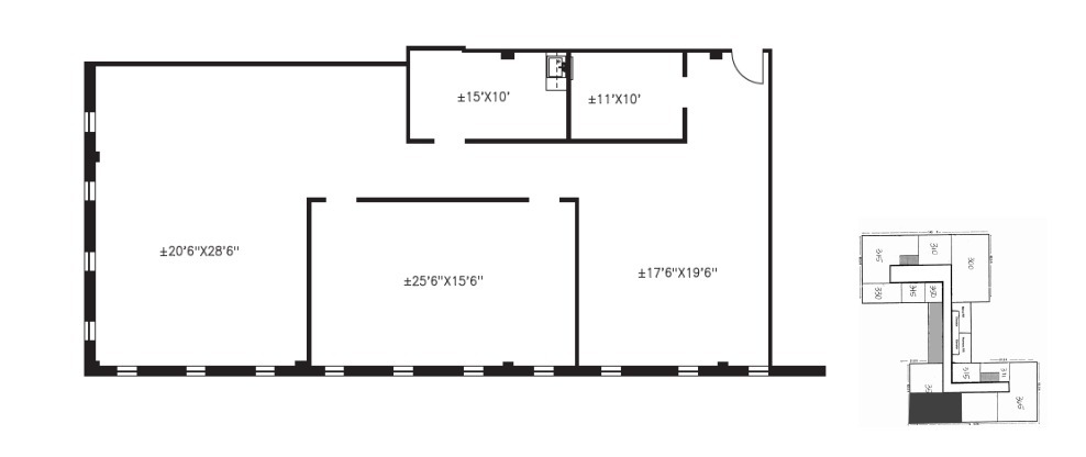 10830 N Central Expy, Dallas, TX for lease Floor Plan- Image 1 of 1