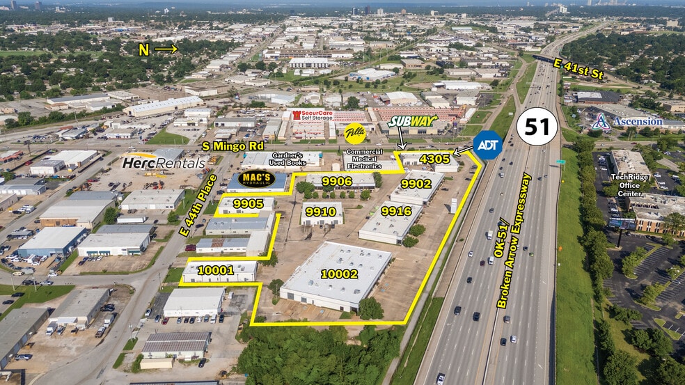 4305 S Mingo Rd, Tulsa, OK for lease - Building Photo - Image 2 of 11