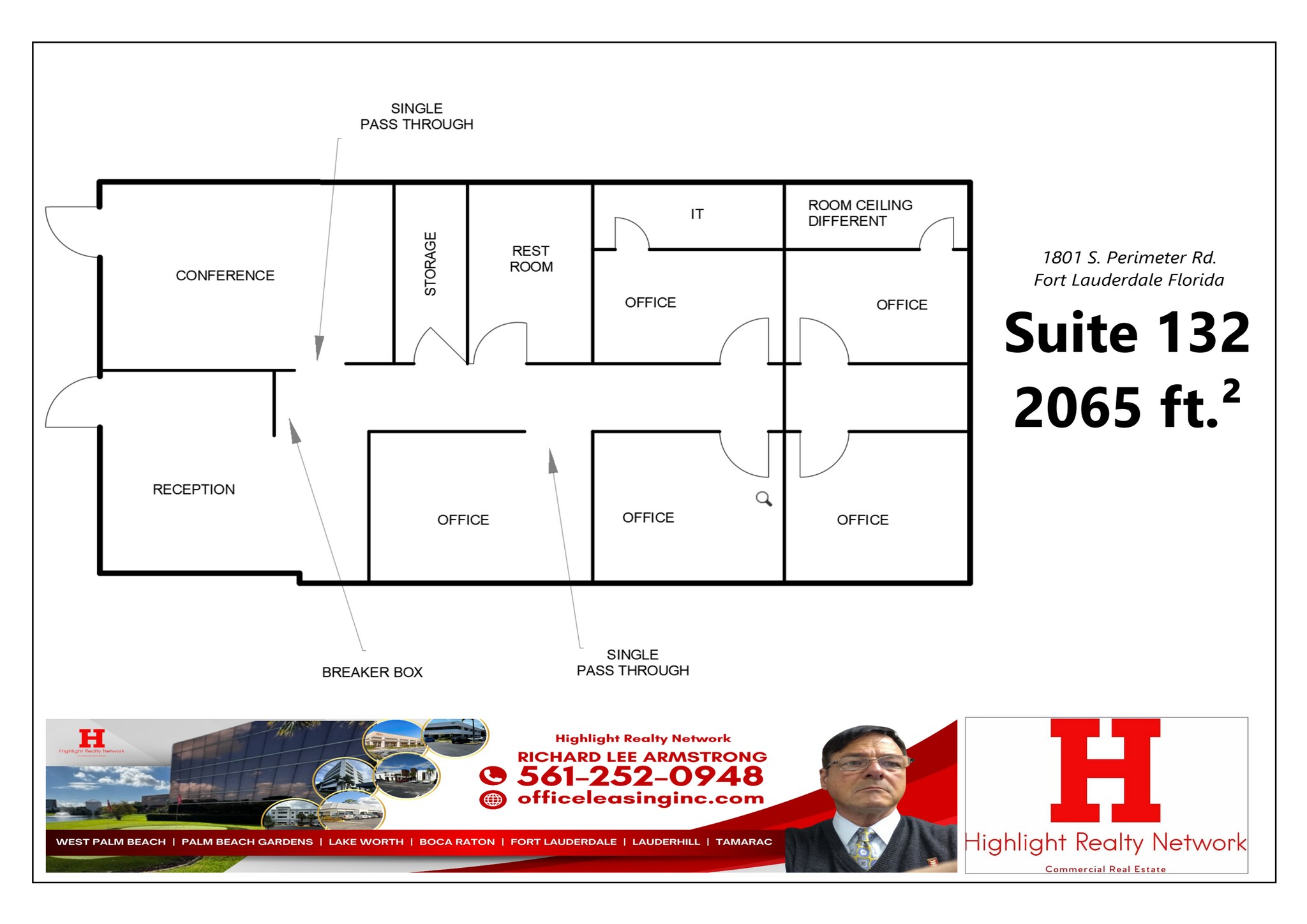 1801 S Perimeter Rd, Fort Lauderdale, FL for lease Building Photo- Image 1 of 9