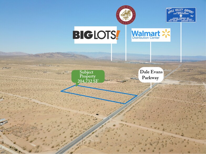 DALE EVANS PKWY APPLE VALLEY CA 92307, Apple Valley, CA for sale - Building Photo - Image 2 of 5