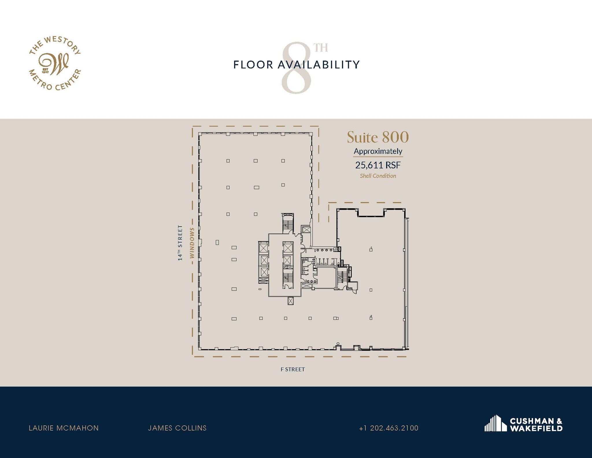 607 14th St NW, Washington, DC for lease Floor Plan- Image 1 of 2