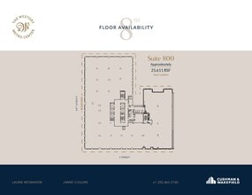607 14th St NW, Washington, DC for lease Floor Plan- Image 1 of 2