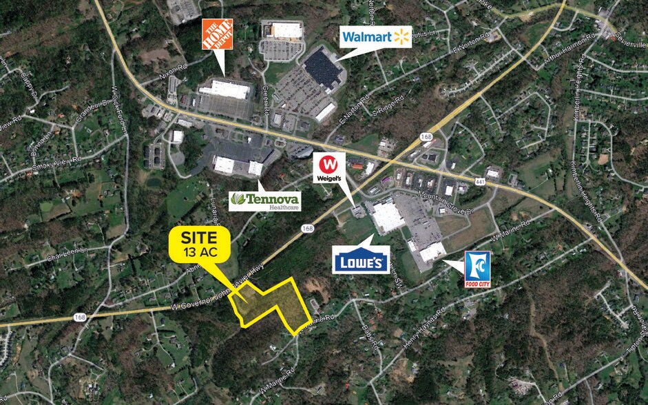 400 W Governor John Sevier Hwy, Knoxville, TN 37920