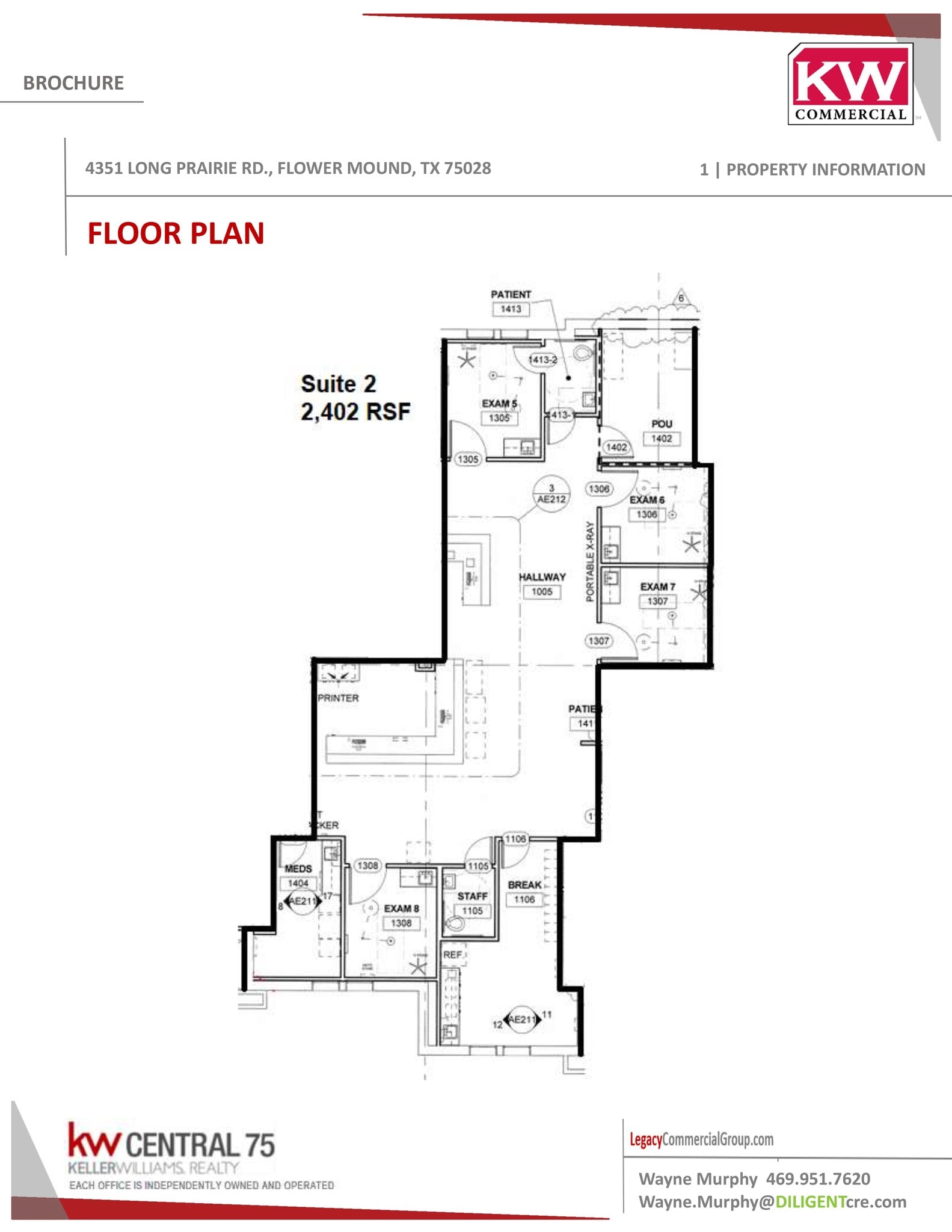 4351 Long Prairie Rd, Flower Mound, TX for lease Site Plan- Image 1 of 1